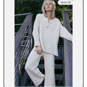 Free People Hailee Knit Pullover